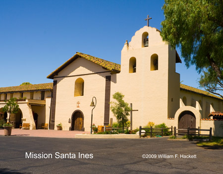 Mission Santa Inés, Solvang, California