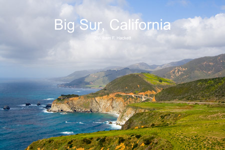 Big Sur and Bixby Bridge, California