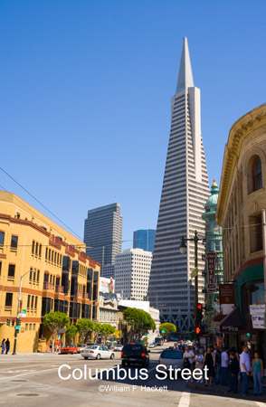 Columbus Street, San Francisco, California