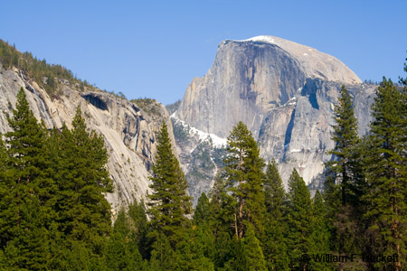 Half Dome, Yosemite, April