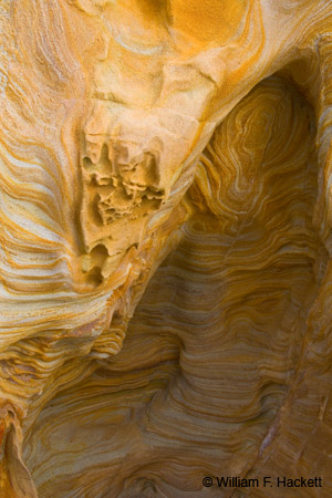 Cliff face, Hole-in-the-Wall Beach, California