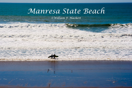 Manresa State Beach Surfers