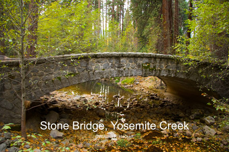 Stone Bridge, Yosemite Creek, November