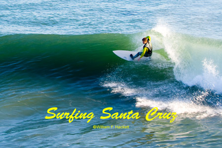 Surfing Santa Cruz, California!