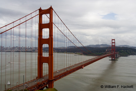 golden gate bridge fog. the Golden Gate Bridge,