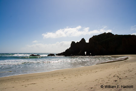 Mysterious Beach, 24" x 36" photography on stretched canvas