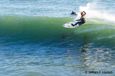 Surfer, Steamer Lane, Santa Cruz, California