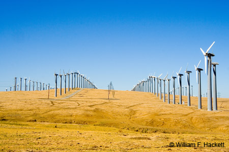 Wind farm, Mountain House Road